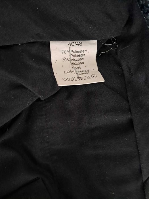 Calças de fato para homem, tamanho 40