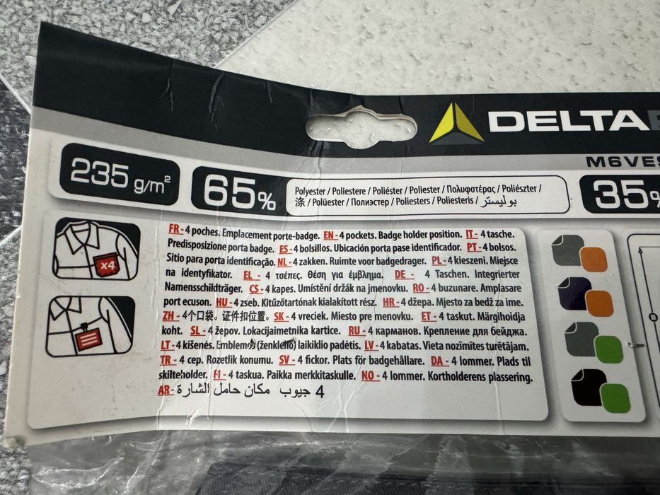 Bluza robocza  panostyle   XXL M6VES Delta Plus