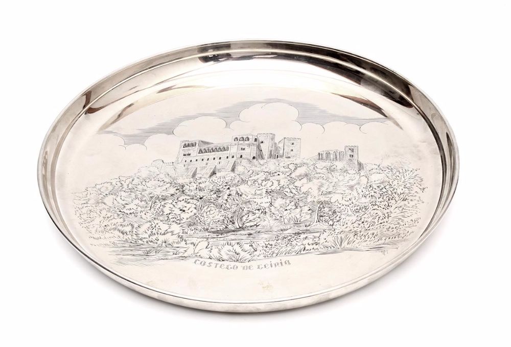 Aneleira antiga em prata portuguesa