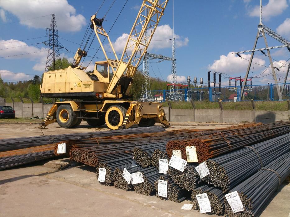 Stal zbrojeniowa pręty żebrowane Ø6mm Ø8mm