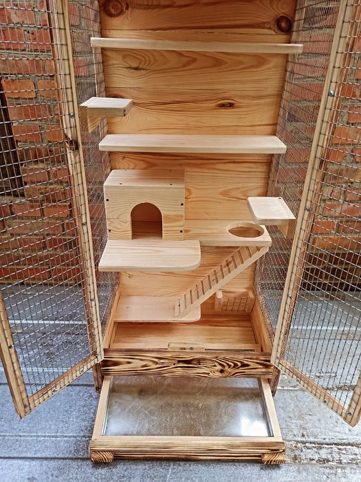 Клітка / вітрина для шиншил | клетка для шиншиллы