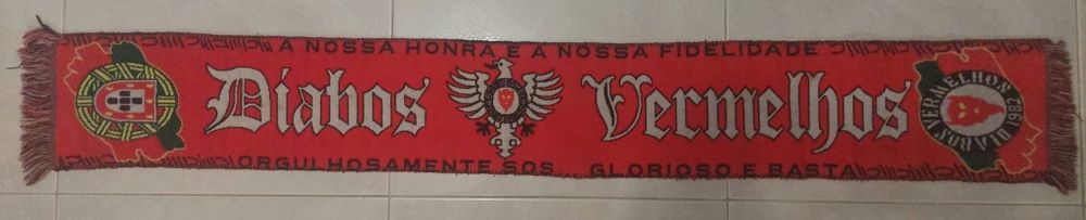 Cachecol Diabos Vermelhos Benfica