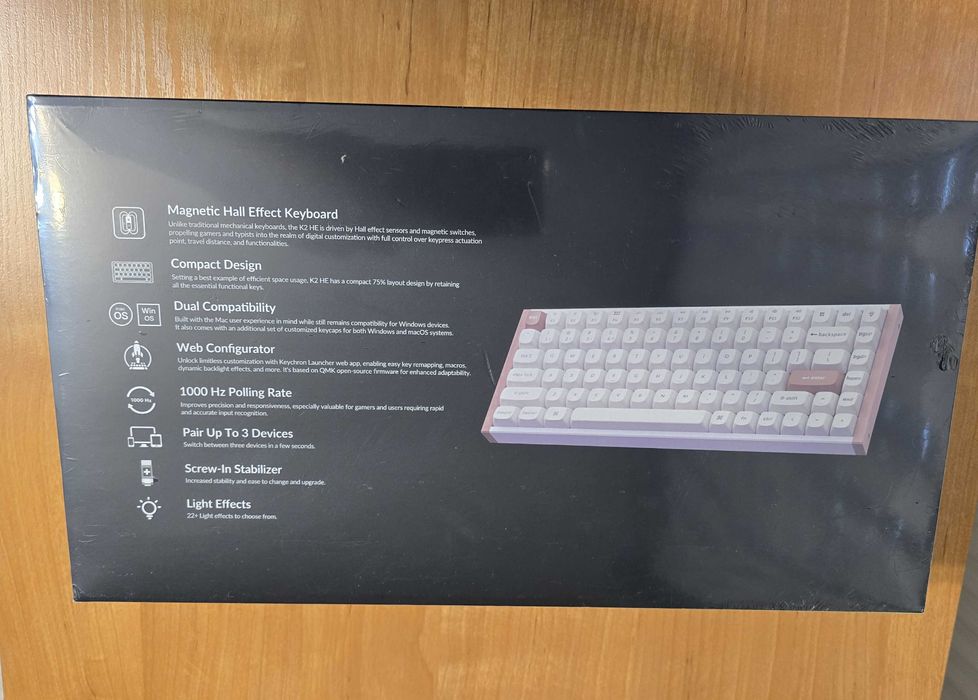 Klawiatura KEYCHRON K2 HE Wireless Magnetic Switch Special Edition