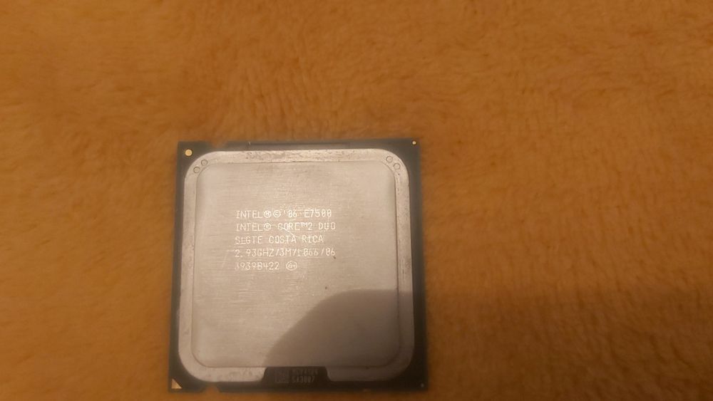 Intel core2 duo E7550