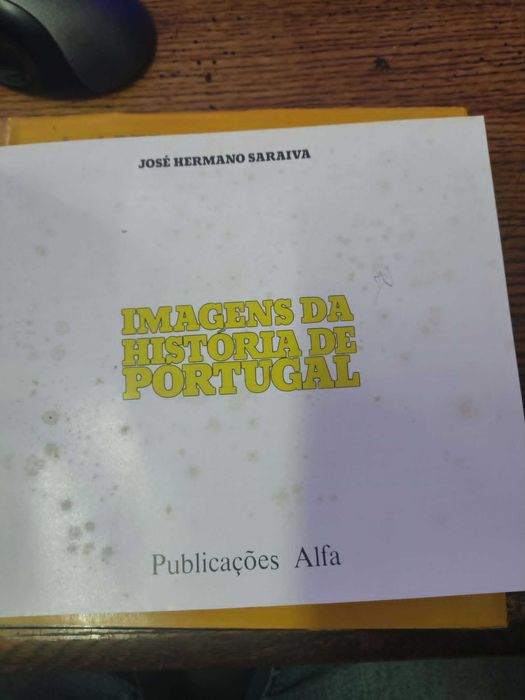 Livro Imagens da História de Portugal - José Hermano Saraiva