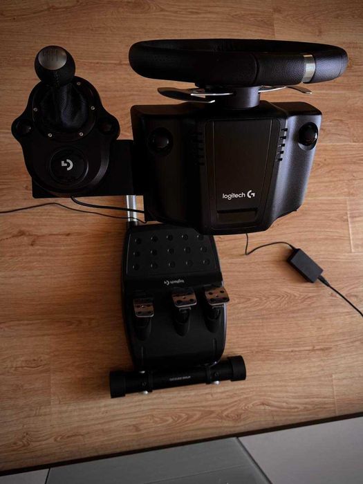 Logitech G920 + Shifter + Wheel Stand Pro Deluxe V2 – KOMPLET