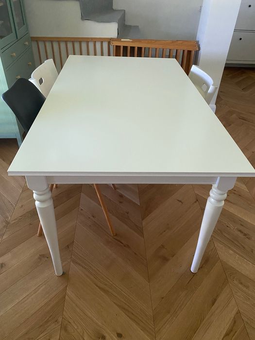 Stół Ikea INGATORP biały