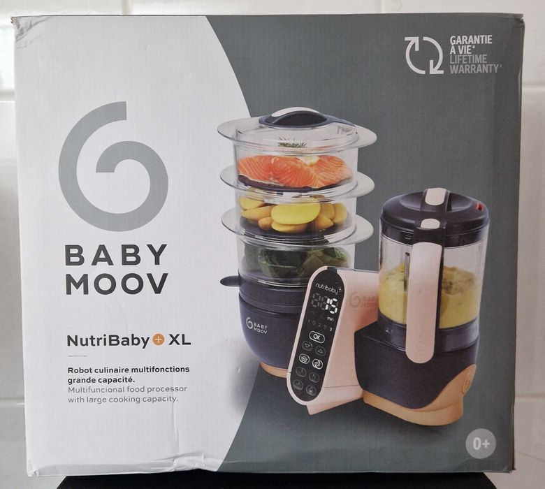 Maquina Cozinhar vapor Baby moov