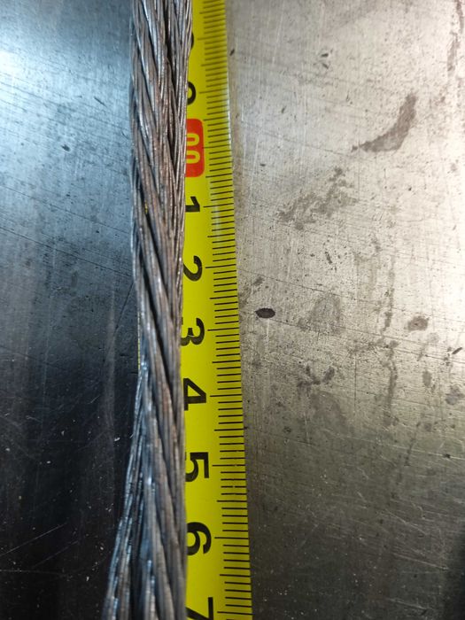 Liny stalowe z haczykami aluminiowe