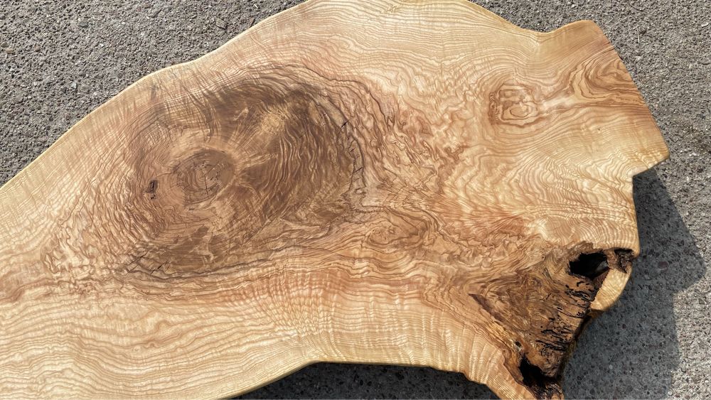 Blat na stół, ławę, wyspe, deska ozdobna, monolit jesionowy