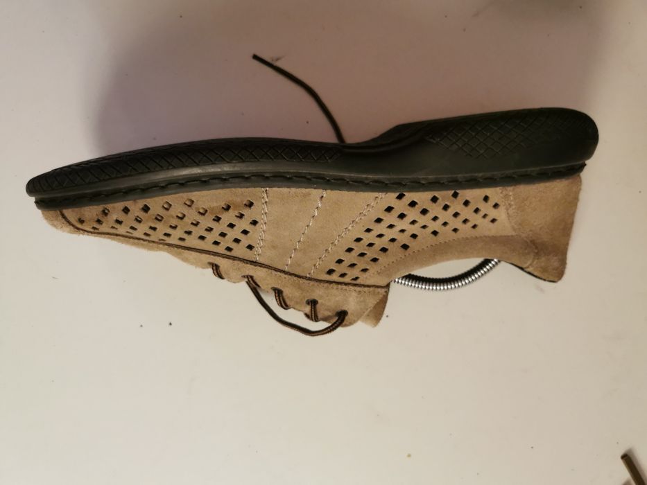 Byty męskie skóra zamsz firmy Rieker r. 30  30.5 cm