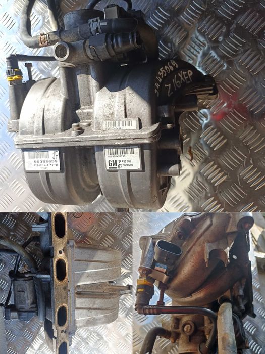 Колектор впускний метал/пластик  OPEL (Опель) 1,2 1,4 1,6 1,8 2,2 1,7