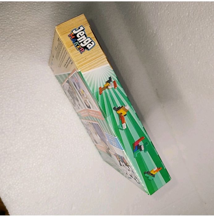 Jenga Maker Jogo Tabuleiro Hasbro Edição Francesa Novo/Selado