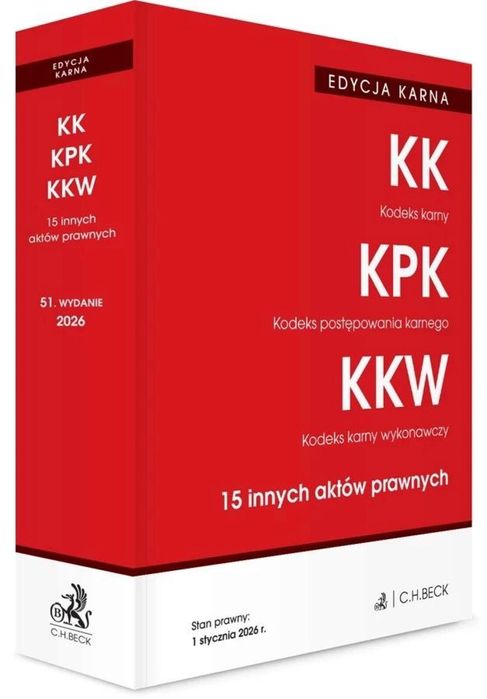 Kodeks karny. Kodeks postępowania karnego.wyd.51