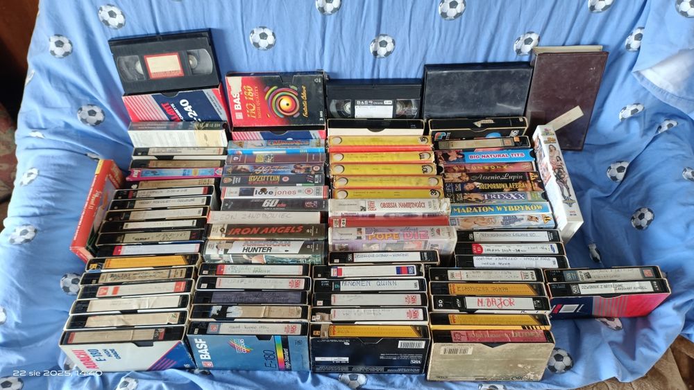 Kasety VHS okazja