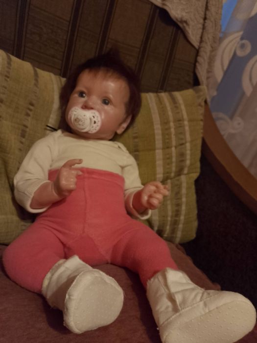 Lalka bobas w typie reborn Saskia - 57cm