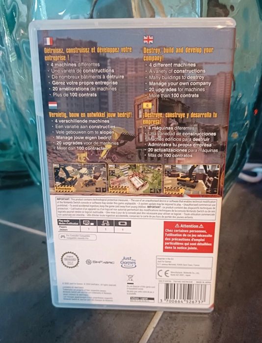 Construction Machines Simulador Nintendo Switch