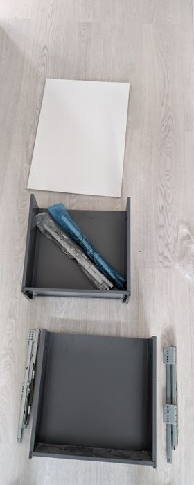Części kuchni Castorama goodhome Caraway szuflada półki maskownica front