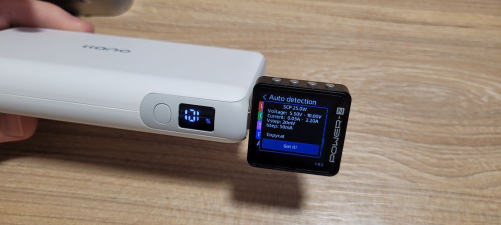 POWER-Z Portable USB Tester KM003C від ChargerLAB Тестер протоколів