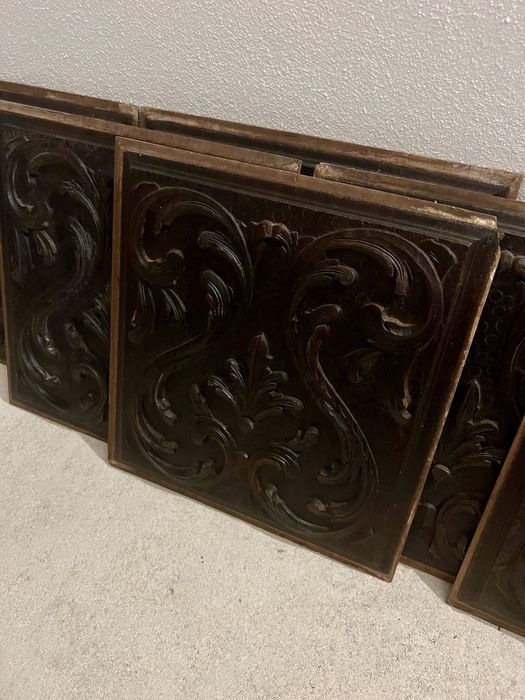 Peças madeira decorativa