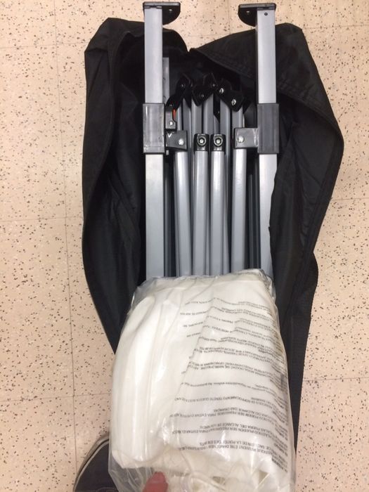 Tendas 2x2, 3x2, 3x3,3x6, 3x9. estrutura aço dobrável. ver descrição