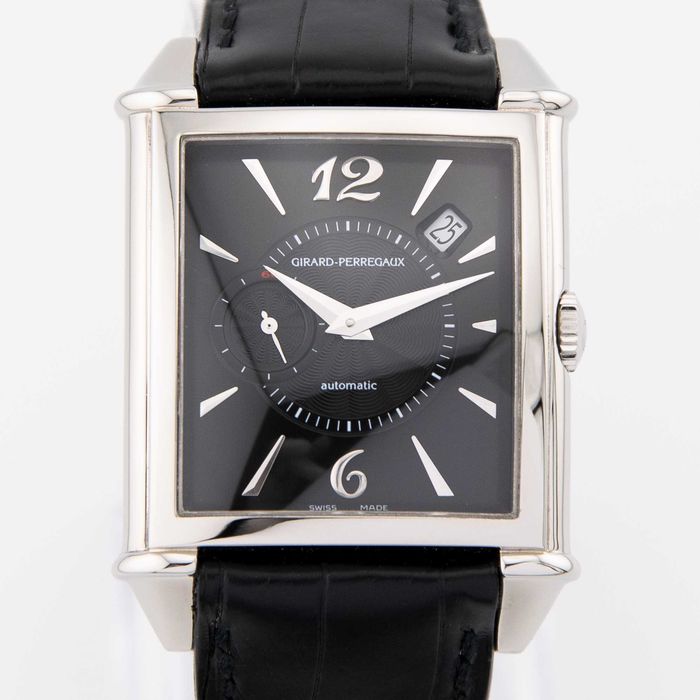 Girard-Perregaux 1945 32mm x 47mm Stal Szlachetna Automatyczny Ref. 25835-11-661-BA6A
