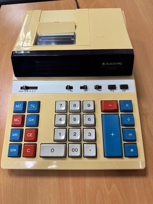 Calculadora com impressão SANYO