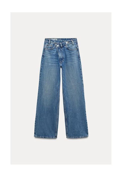 ZARA Джинси Нові з біоками  44 европейський XXL