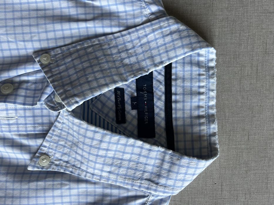 Camisa Homem quadrados Tommy Hilfiger