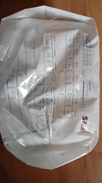 Pieluchomajtki dla dorosłych SUPER SENI Medium – 10 szt, nowe