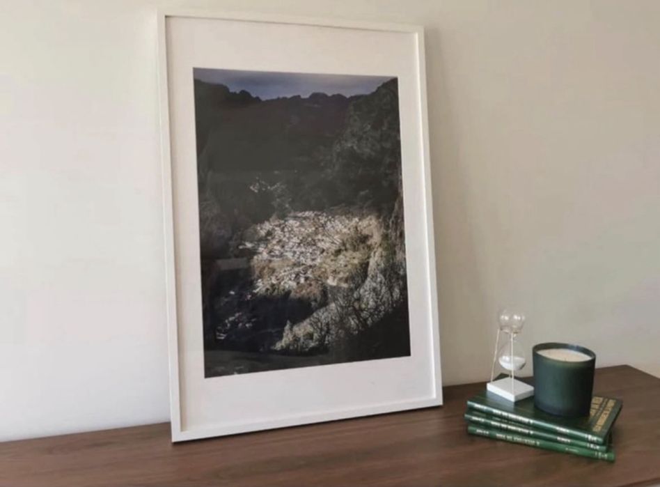 Quadros brancos com imagem