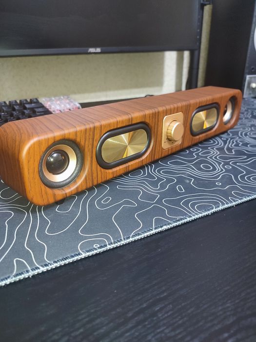 Саундбар в ретро стилі (НОВИЙ,Bluetooth або по кабелю)