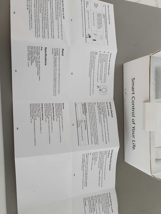 Kit alarme GSM+WIFI app Android/iOS com detetores