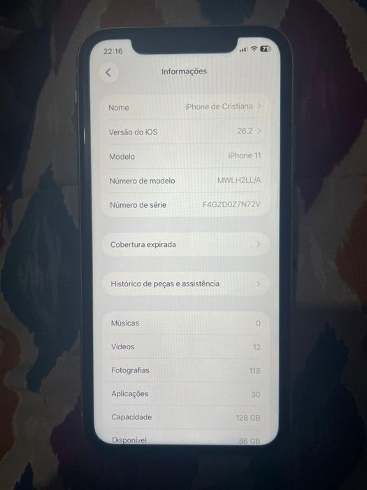 Vendo ou troco Iphone 11 / 126gb
