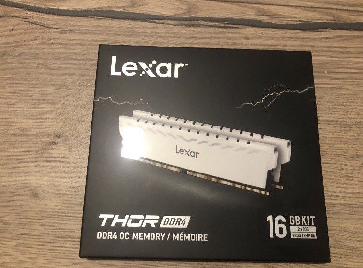 ram ddr4 lexar (2x8) 16GB