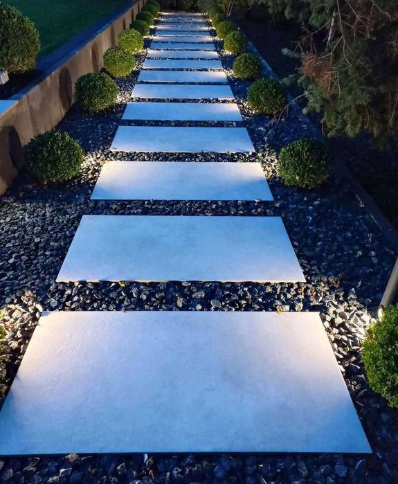 Płyty gresowe tarasowe Goliat 60x60x2cm white