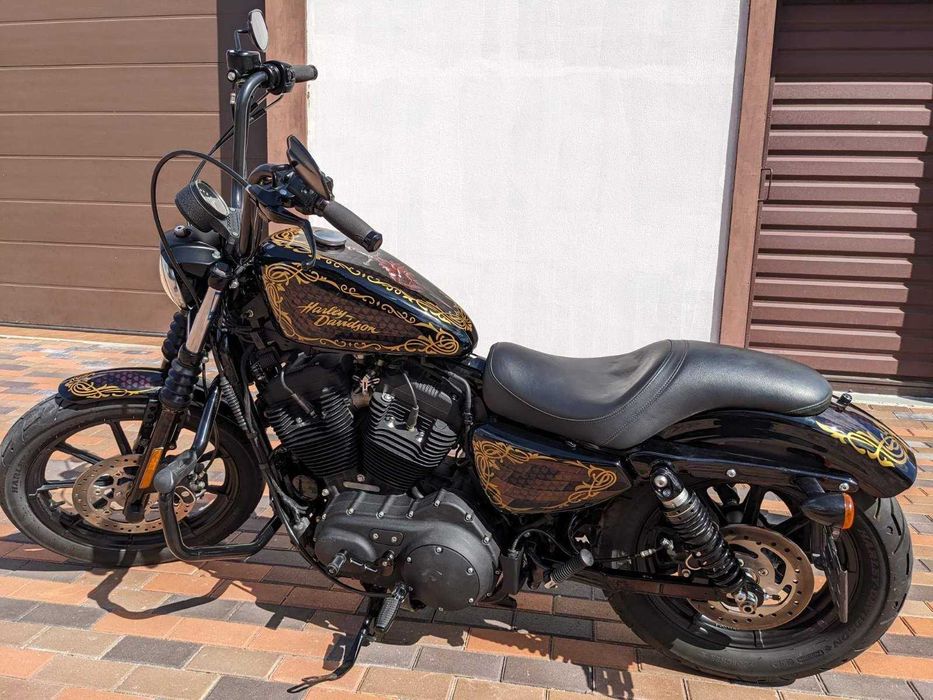 Harley-Davidson Sporster XL1200 Iron 2021 Аерографія