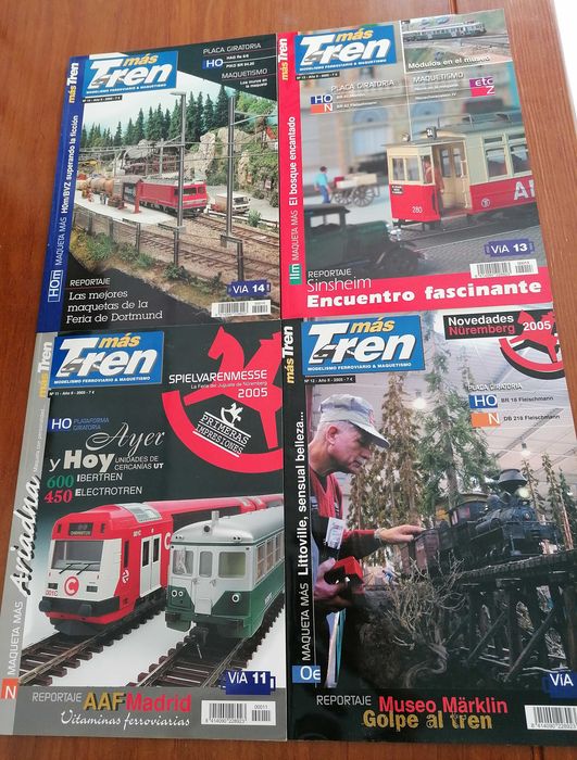 Revistas de modelismo ferroviário
