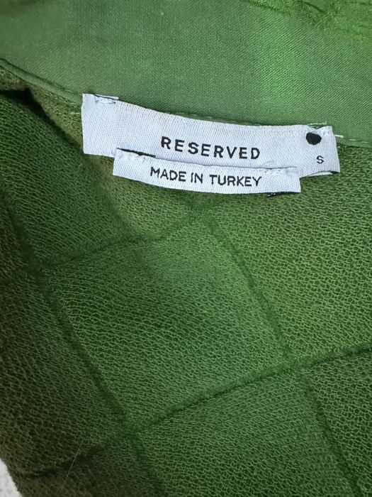 Сорочка куртка зелена Reserved