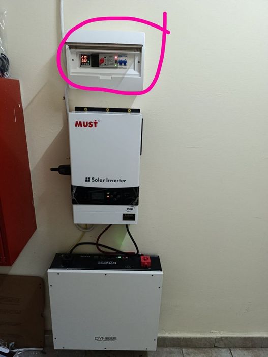 Установка, подключение инвертора АВР