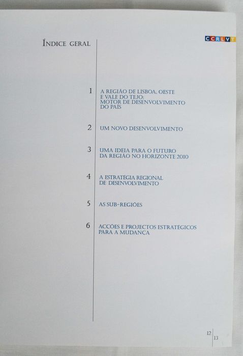 Plano estratégico da região de Lisboa, Oeste e Vale do Tejo