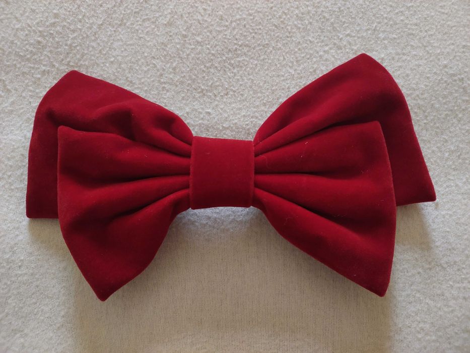 Laço Cabelo Veludo + Elástico, NOVOS