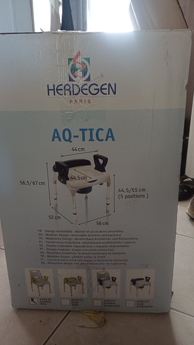 Fotel sanitarno-prysznicowy Herdegen