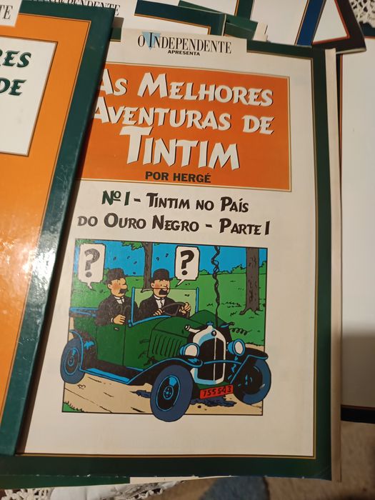 Makey Donald livros banda desenhada antigosTin-Tin para coleção antigo