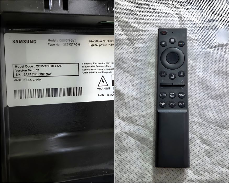 Телевізор Samsung 55' Qled 120Гц.