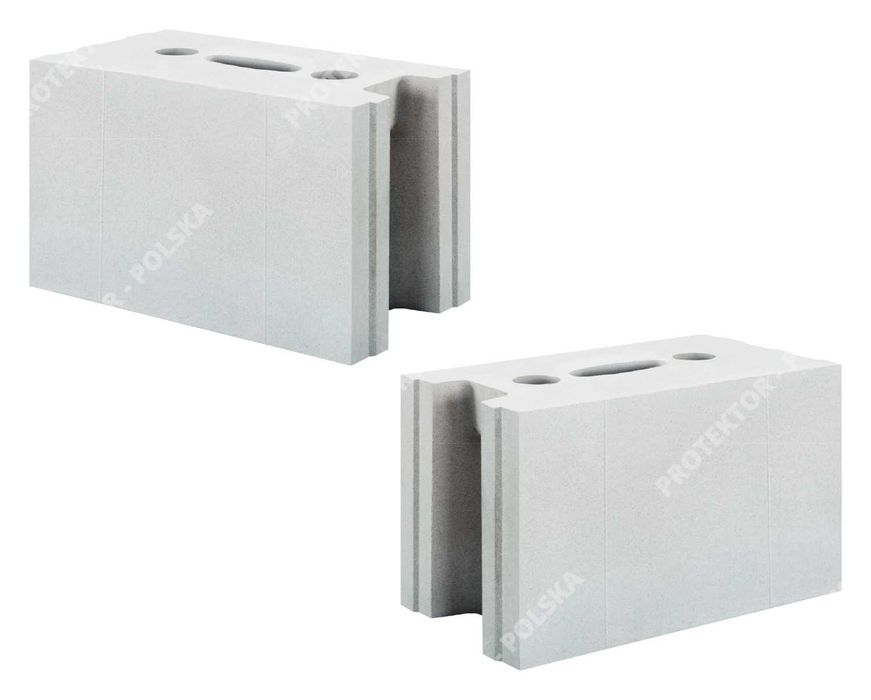 bloczek SILKA E24cm Light cegła ściana pustak dziurawka silikat murowanie xella
