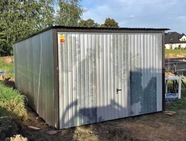 Garaż blaszany 3x5 II gatunek BUSKO-ZDRÓJ
