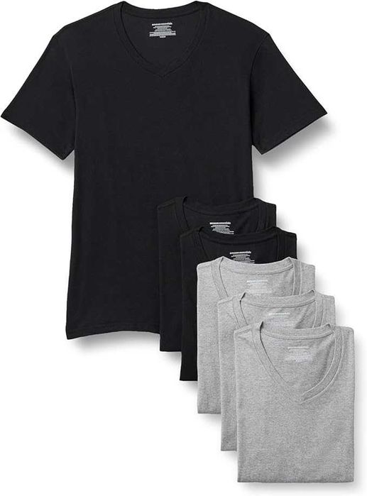 Набір футболок Amazon Essentials V-Neck Undershirt ( 6 шт). Оригінал. З США. Нові