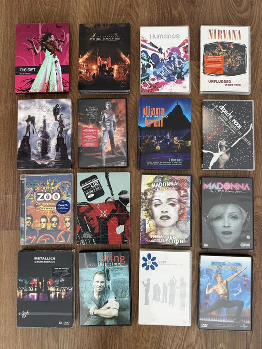 16 sets DVD Concertos / Musica