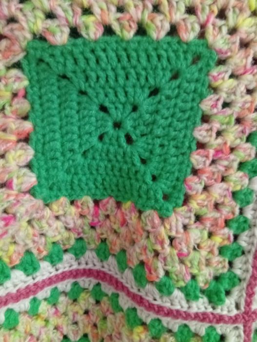 Krótki kardigan handmade